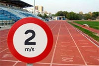 Wind speed limit and rules for track